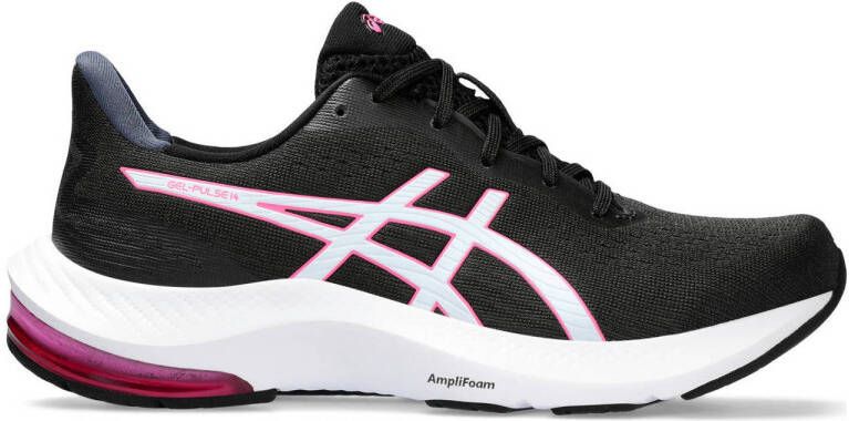 ASICS Gel-Pulse 14 hardloopschoenen zwart roze wit