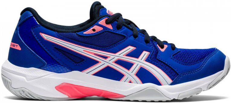 ASICS Gel Rocket 10 zaalsportschoenen blauw wit rood