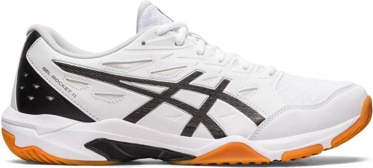 ASICS Gel Rocket 11 fitness sportschoenen wit zwart