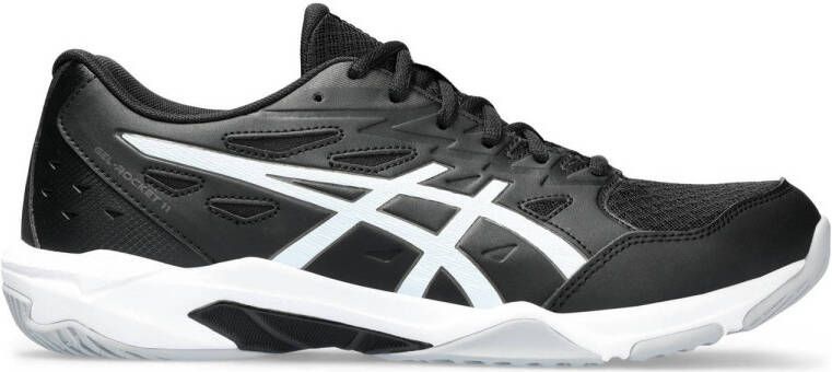 Asics gel rocket zwart sale