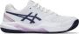 ASICS Gel-Dedicate 8 tennisschoenen wit donkerblauw - Thumbnail 1