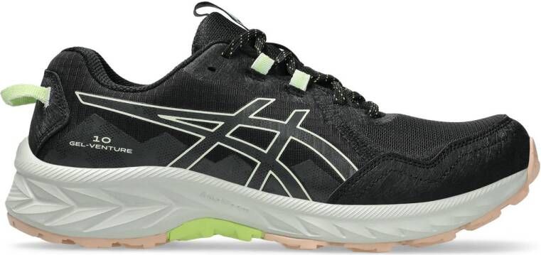 ASICS Gel-Venture 10 hardloopschoenen zwart geel