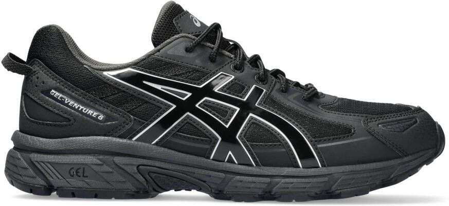 ASICS GEL-VENTURE Heren Schoenen Zwart Maat: 42.5 Mesh Synthetisch Foot Locker