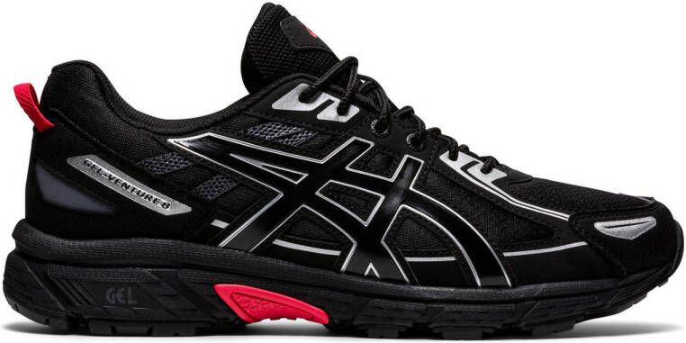 ASICS Gel-Venture 6 sneakers zwart rood