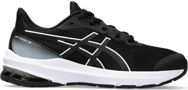 ASICS GT-1000 12 GS hardloopschoenen zwart wit