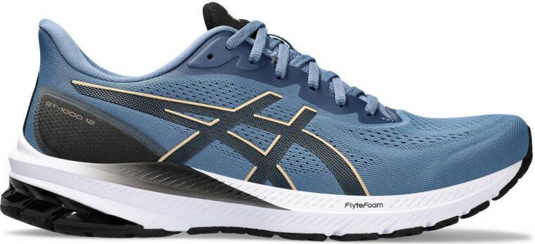 ASICS GT-1000 12 GTX hardloopschoenen blauw zand