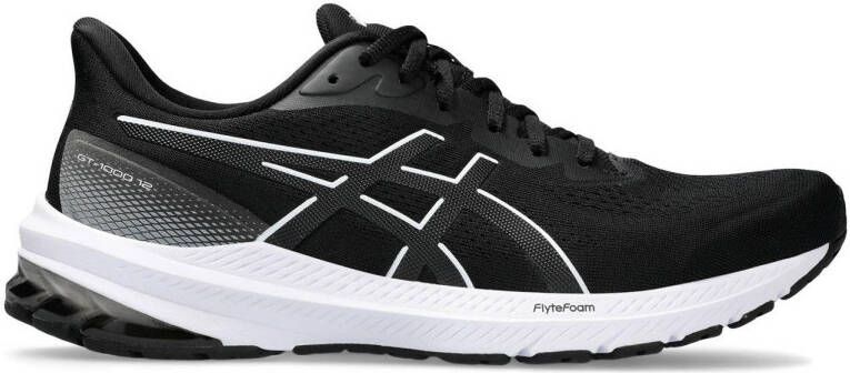 ASICS GT-1000 12 GTX hardloopschoenen zwart wit