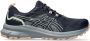 ASICS GT-2000 12 hardloopschoenen donkerblauw geel - Thumbnail 1