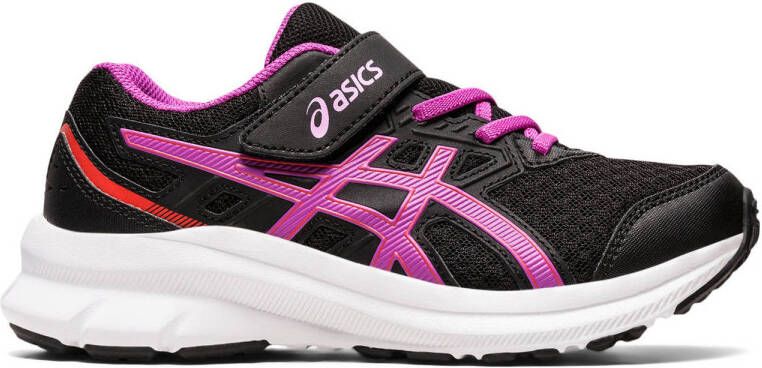 ASICS Jolt 3 hardloopschoenen zwart roze kids