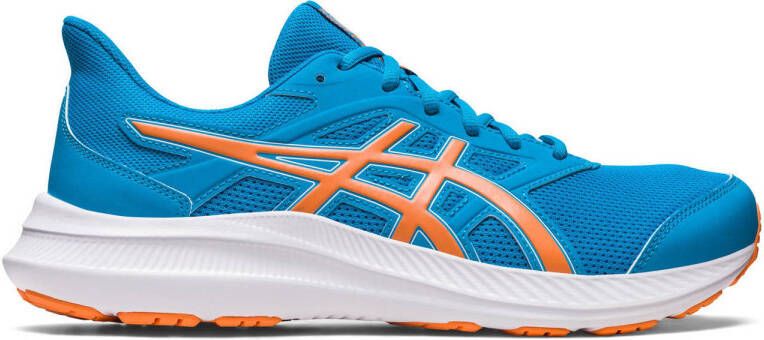 ASICS Jolt 4 hardloopschoenen blauw oranje