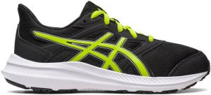 Asics jolt 4 hardloopschoenen zwart groen kinderen