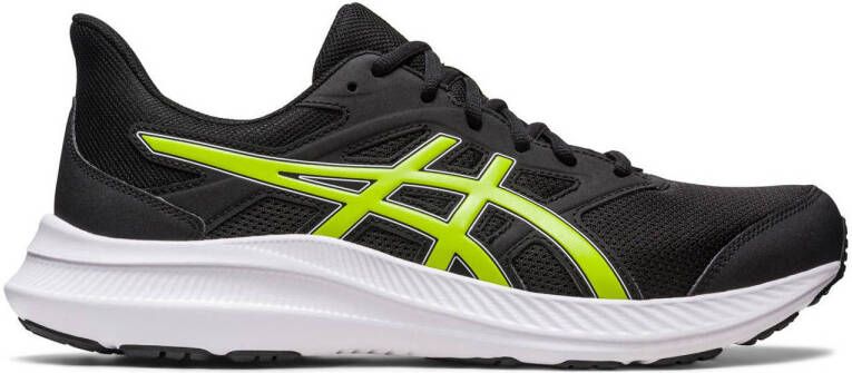 ASICS Jolt 4 hardloopschoenen zwart groen