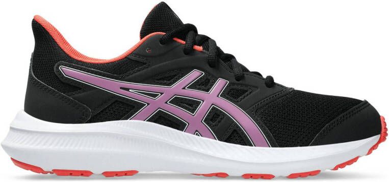 ASICS Jolt 4 hardloopschoenen zwart oudroze