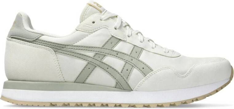 ASICS Tiger Runner II sneakers ecru olijfgroen