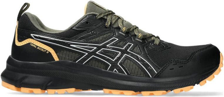 ASICS TRAILSCOUT 3 trail schoenen zwart wit