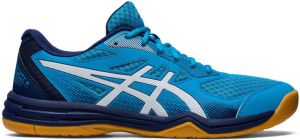 ASICS Upcourt 5 1071A086-402 Mannen Blauw Volleybalschoenen