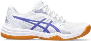 ASICS Upcourt 5 Wit met Paarse Sportschoenen