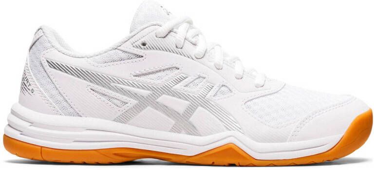 ASICS Upcourt 5 tennisschoenen wit zilver