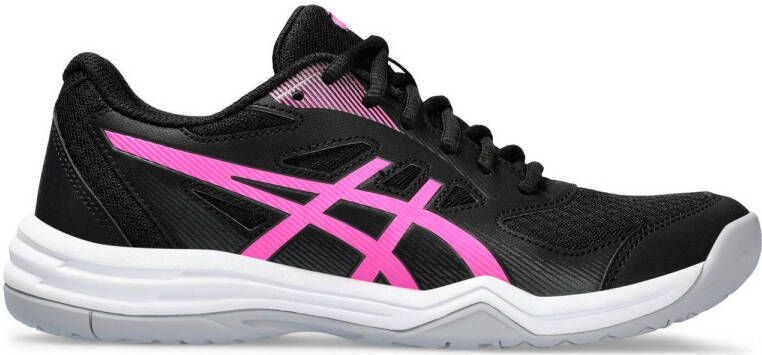 ASICS Upcourt 5 tennisschoenen zwart roze