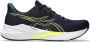 ASICS Versablast 4 hardloopschoenen donkerblauw geel - Thumbnail 1