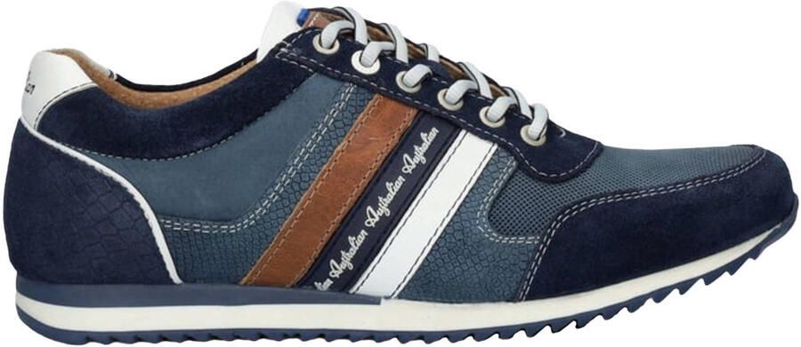 Australian Camaro leren sneakers blauw
