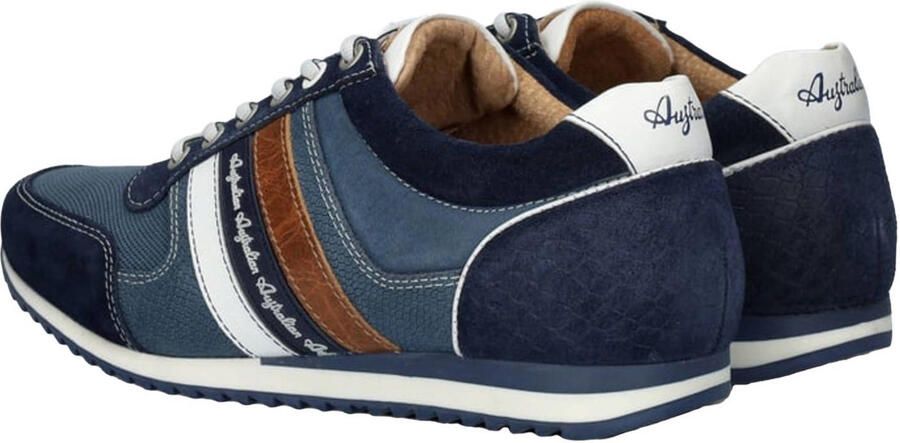 Australian Camaro leren sneakers blauw - Foto 2