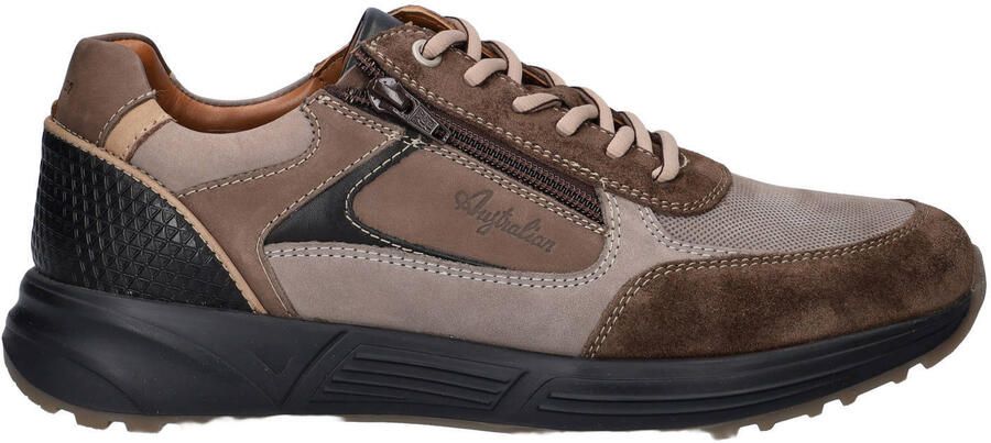 Australian leren sneakers bruin