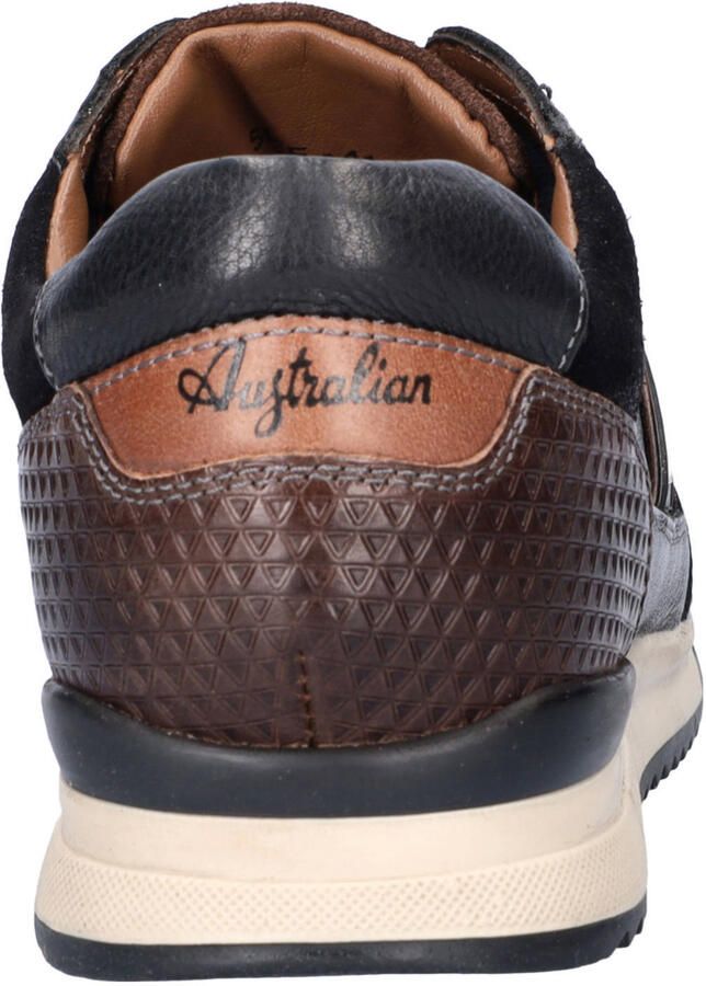 Australian leren sneakers zwart - Foto 2