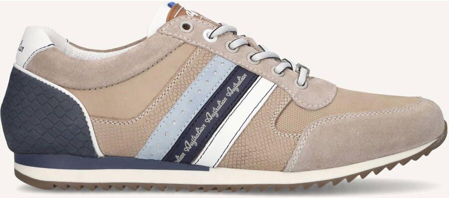 Australian Heren Lage sneakers Camaro Beige Textiel