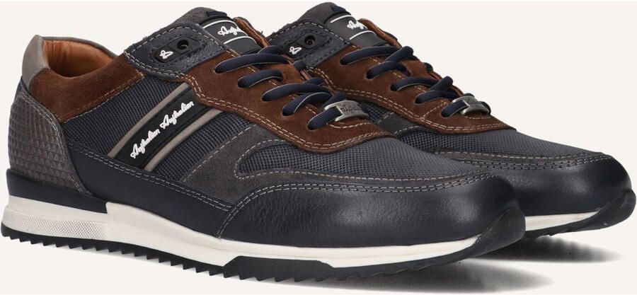 Australian Filmon Sneakers Heren Leren Sneaker Blauw - Foto 2