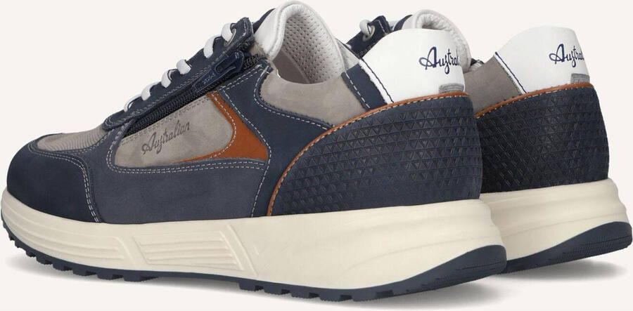 Australian Heren Sneakers Hawker Leren Lage sneakers Blauw - Foto 2