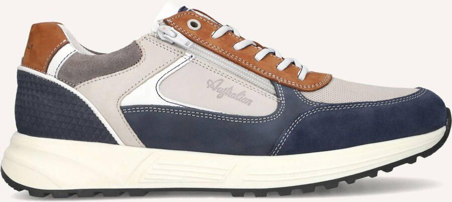 Australian Footwear Australian 15.1703.01 KB3 hawker grey leather grijs multi heren