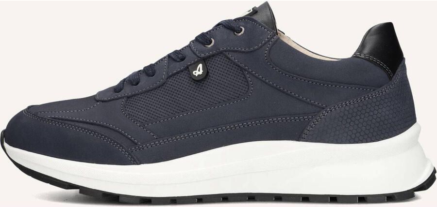Australian Mazzerato Sneakers Heren Leren Sneaker Blauw