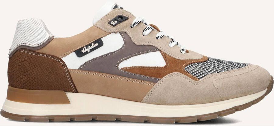 Australian Tiago Sneakers Heren Leren Sneaker Beige