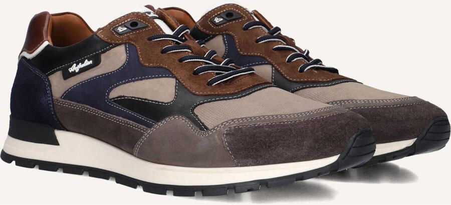Australian Tiago Sneakers Heren Leren Sneaker Taupe - Foto 2