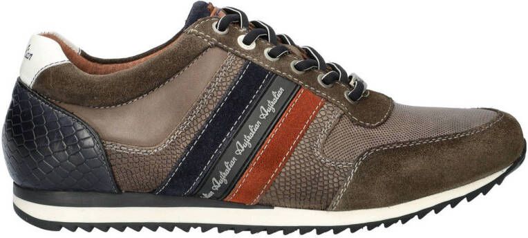 Australian Grijze Baksteen Blauwe Leren Schoen