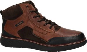 Australian Durango leren veterschoenen cognac