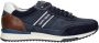Australian Blauwe Leren Sneakers met Comfortabele Pasvorm Blue Heren - Thumbnail 1