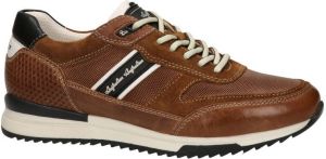 Australian leren sneakers cognac