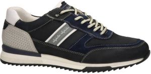 Australian leren sneakers donkerblauw