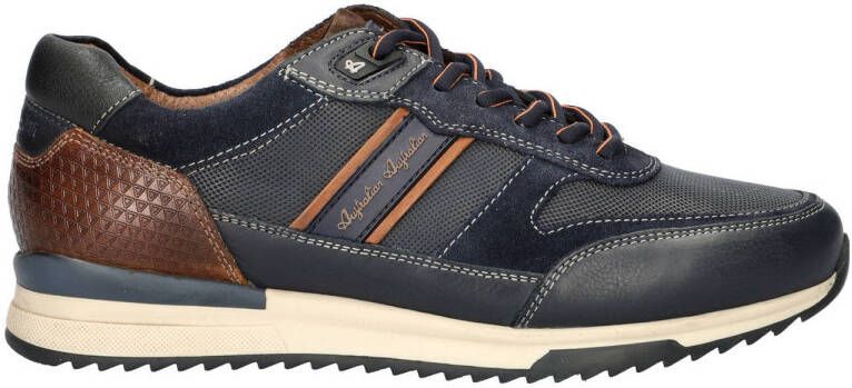 Australian leren sneakers donkerblauw