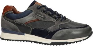 Australian Roberto leren sneakers blauw multi
