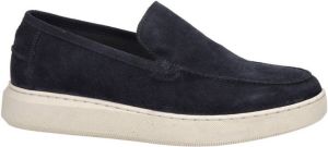 Australian Sapporo suède loafers donkerblauw