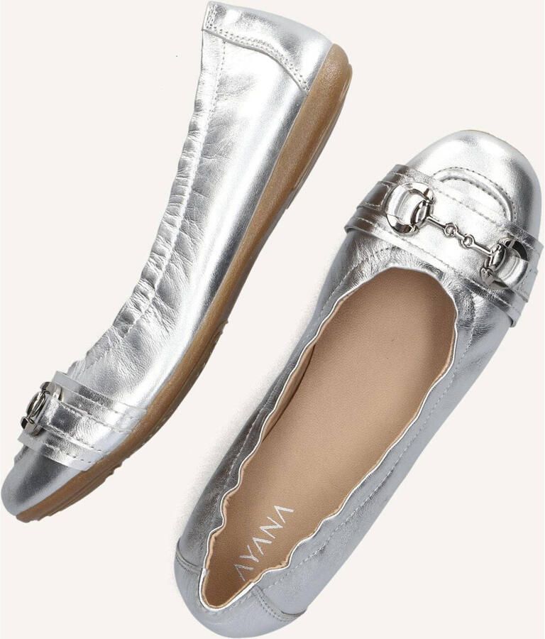 AYANA Ballerina Dames 4936 Leer Zilver - Foto 3
