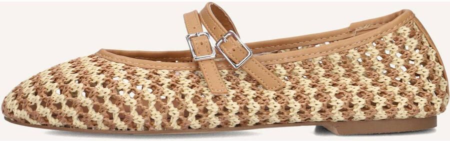 AYANA Ballerina Dames L12469 Textiel Bruin - Foto 4