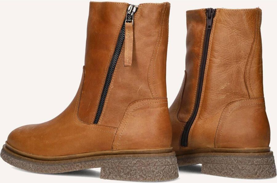 AYANA Enkelboots Dames 09-242 Maat: 36 Materiaal: Leer Kleur: Cognac - Foto 3