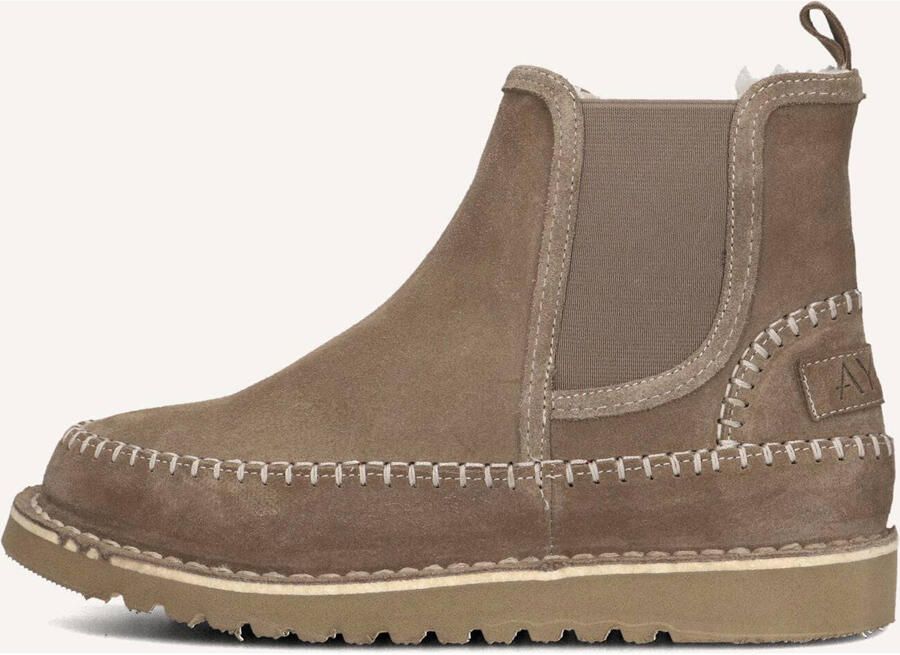 AYANA Chelsea Boots Dames 2421 Suède Taupe - Foto 5
