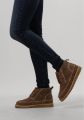 AYANA Veterboots Dames 2422 Suède Taupe - Bruin