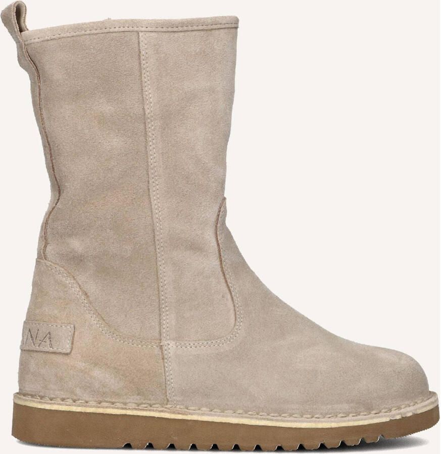 AYANA Enkelboots Dames 2444 Maat: 37 Materiaal: Suède Kleur: Beige - Foto 5