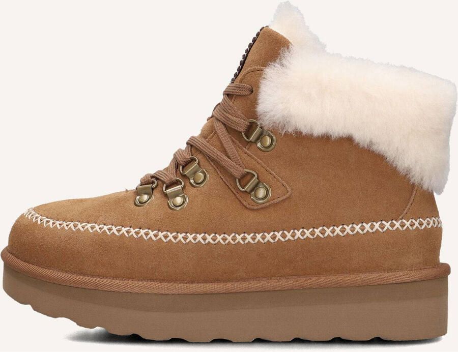 AYANA Veterboots Dames Sw4w083yw Maat: 42 Materiaal: Suède Kleur: Cognac - Foto 6